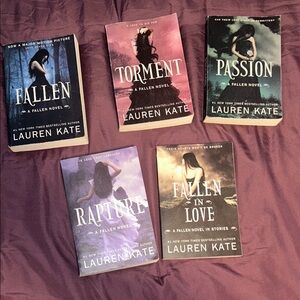 Paperback Fallen Series by Lauren Kate 5 Books